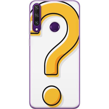 Kompatibel Mobilcover til Huawei Y6p Spørgsmålstegn