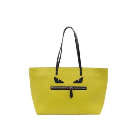 Fendi Vintage Pre-owned Canvas fendi-tasker Gul, Dame Vintage Tasker, Størrelse: ONE Size