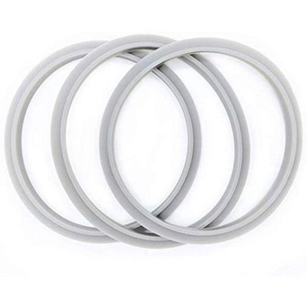 10 kpl Silikonisia O-rengastiivisteitä Nutribullet 600 Pro 900 -sarjaan, harmaa, 85 g