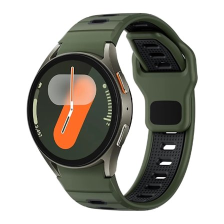 Inga Glipor Armband för Samsung Galaxy Watch 7 6 4 Classic 5 Pro 40mm 44mm Silikon Sport handleds correa Armband Galaxy watch 7 band