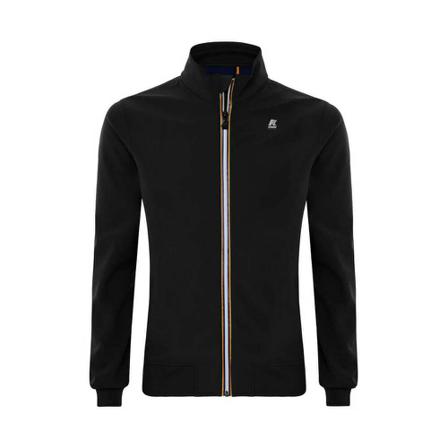 K-Way, Airsne bonded short jacket man k 111b 1w a 1i Zwart, Heren, Maat:M
