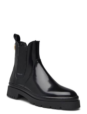 Aligrey Chelsea Boot Shoes Boots Ankle Boots Ankle Boots Flat Heel Black GANT