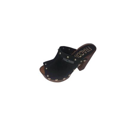 Fracomina Moment - Fc20Sm125 , Zwart , Dames , Maat: 41 EU Sandalen