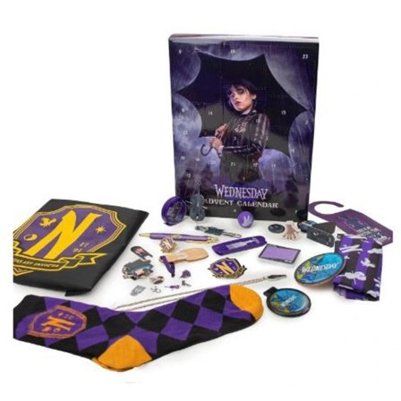 Onsdag adventskalender Den perfekte julegaven for Wednesday-fans,D