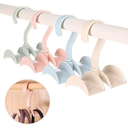 4-delad väska hållare - svängbar hållare för att hänga handväskor,