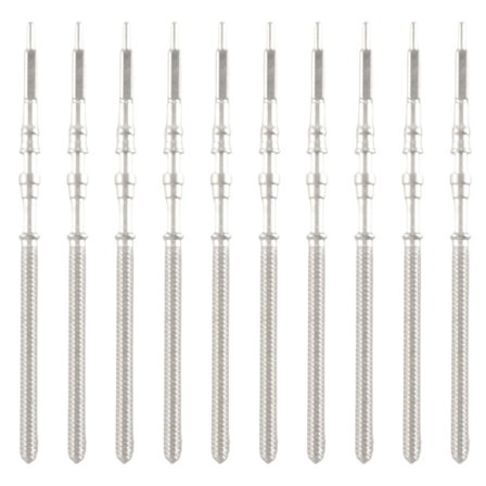 10 stk. urbevægelsesur stål stang kit ur af S Nh35 Nh36 Nh38 Nh39 urbevægelse ur stang Sp
