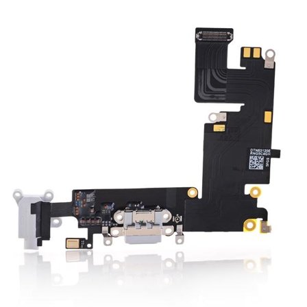 iPhone 6 Plus Laddkontakt Flexkabel - Silver