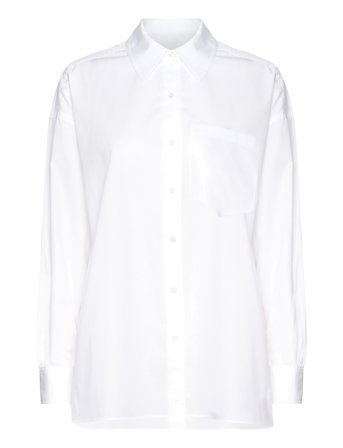 Scotch & Soda Core Girlfriend Poplin Shirt - White - 42