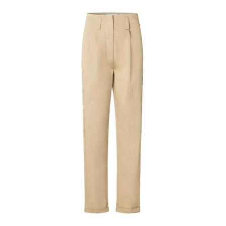 Tomorrow TD Ellen Pleat Pant Clean Khak inbo, Dame Chinos