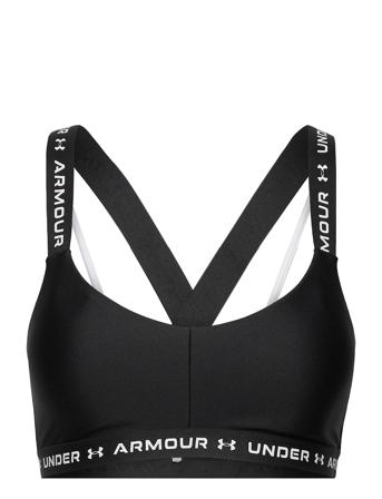 Ua Crossback Low Lingerie Bras & Tops Sports Bras - ALL Svart Under Armour