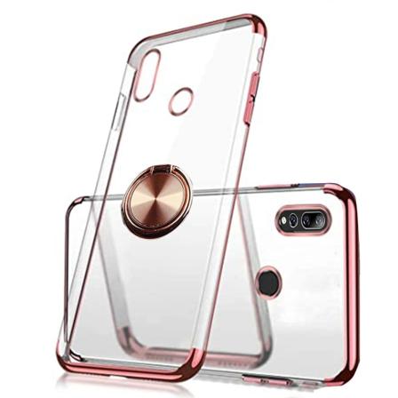 Veske med ringholder - Huawei P Smart Z Roséguld Roséguld