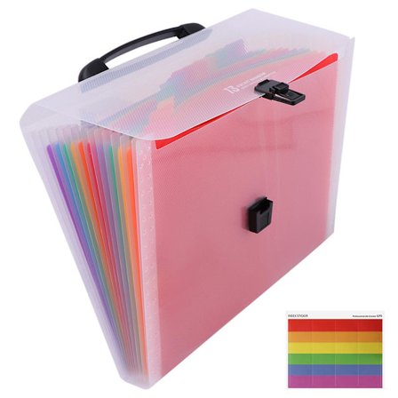 Kvittering A4 Letter Størrelse 13 Lommer Accordian Folder Dokument