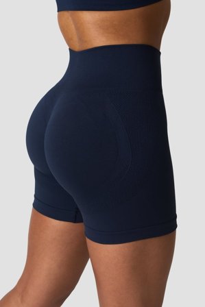 Sculpt Seamless Midi Shorts Midnight Blue
