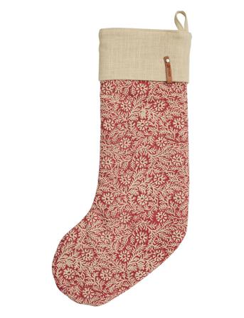 Holly Julstrumpa Home Decoration Christmas Decoration Christmas Accessories Röd Boel & Jan