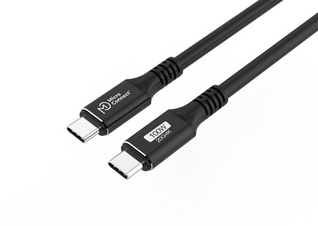 MicroConnect USB type C-kabel - USB-C til USB-C - 25 cm