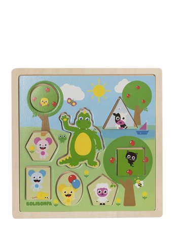 Teddykompaniet | Boliboma- 2In1 Summer/Winter Puzzle | ONE SIZE