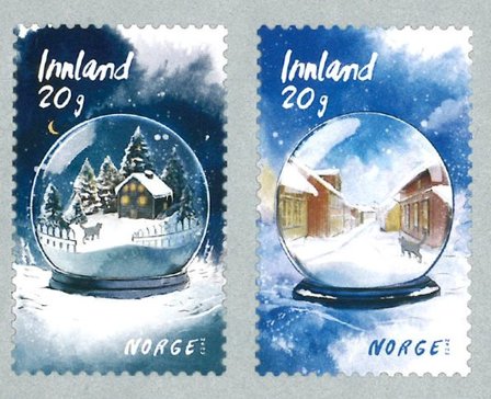 Norge - Julen 2025 - Postfrisk sæt 2v