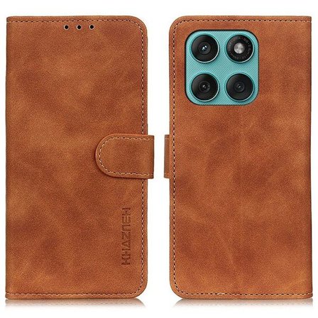 KHAZNEH Motorola Edge 60 / 60 Fusion Fodral Retro Läder
