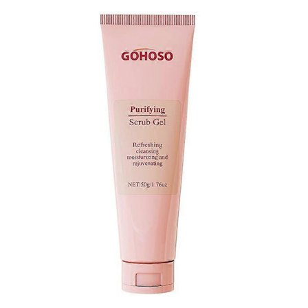 Rensende Eksfolierende Gel, Eksfolierende Ansigtspeeling Gel til Dybderensning af Ansigtet, Ansigtspeeling til Skånsom Rensning, Ansigtspeeling, 