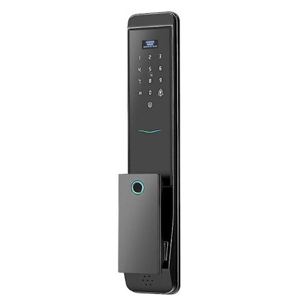 Fuldautomatisk intelligent dørlås adgangskodelås anti-tyveri dør moderne dør hjem lys luksus intelligent lås
