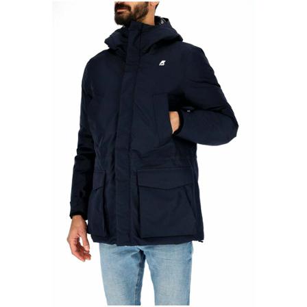 K-Way, Down Jackets Blauw, Heren, Maat:XL