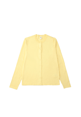 Å WOMAN Cardigan INGRID Stickat Gul M