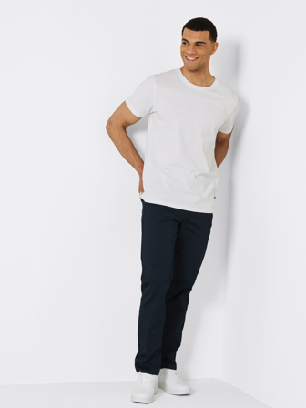 Jean Paul - New Leroy 5-Pocket Twill - Herre - Blå - Bukser & Jeans - 3030