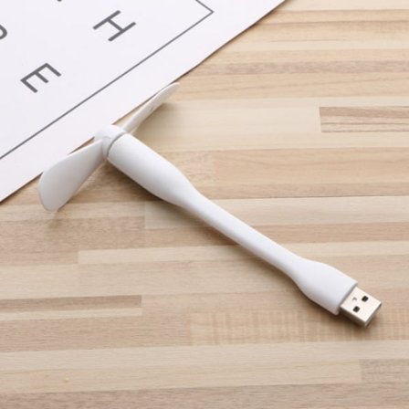 2-pack USB mini-fläkt, telefonfläktar, mini bärbar dator mobil dator co
