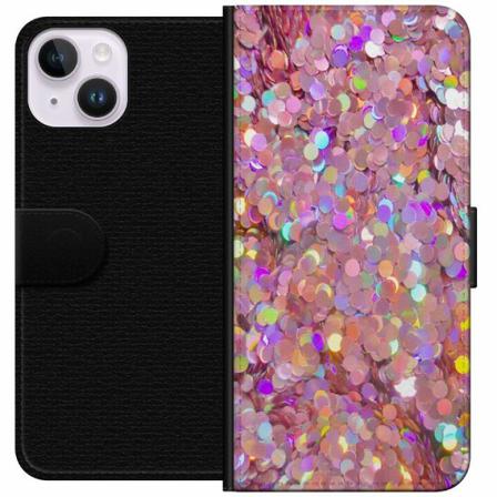 Apple Iphone 14 Plus Plånboksfodral Glitter