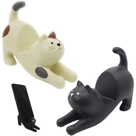 2 kappaletta matkapuhelimen pidikettä, kissanmuotoiset älypuhelintelineet, Mob