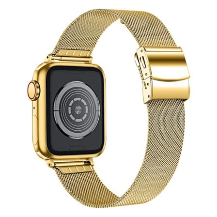 Apple Watch 38/40/41/42mm Milanese Watch Strap - Gold