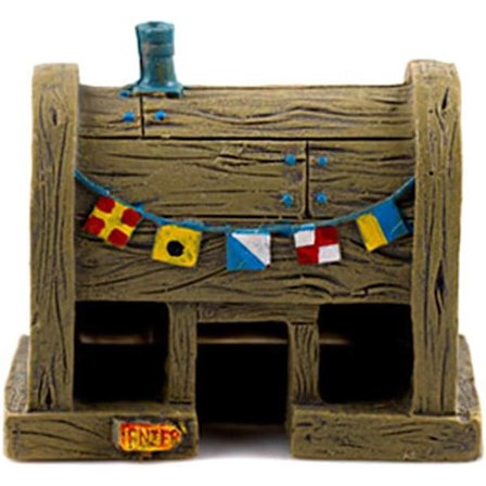 Akvarie smycken Resin fisk tank akvarie smycken Giftfri liten