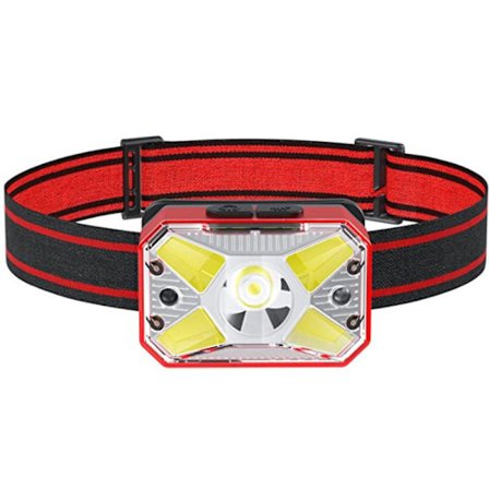 Tehokas otsalamppu, USB ladattava LED-otsavalaisin 200 lumenia 5