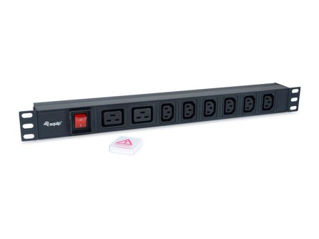 Equip 8-Outlet, 6 X Iec-C13+ 2X