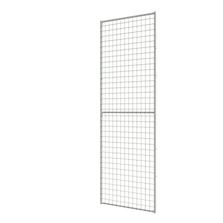 Nätvägg X-STORE, höjd: 2200 mm, bredd: 800 mm