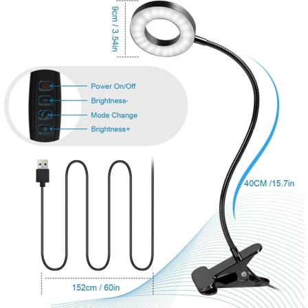ENERGIBESPARING & ÖGONSÄKERHET: Med USB power använder LED-lampor en