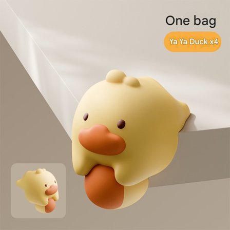 4 st Tecknade anti-kollisionshörn barns anti-knock säkerhetsremsa hushåll rätvinkel skydd anti-kollisionshörnskydd