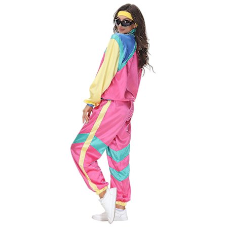 Par Hippie Kostymer Man Kvinnor Karneval Halloween Vintage Party 70-tal 80-tal Rock Disco Kläder Kostym Cosplay Outfits