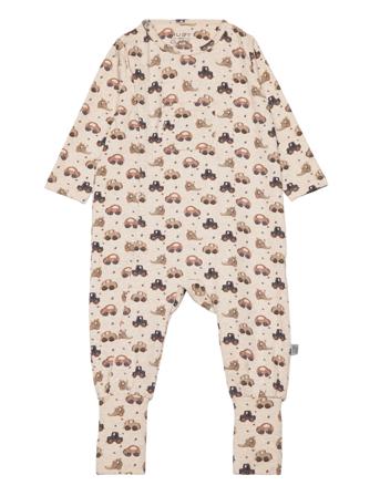 Malle - Jumpsuit Långärmad Bodysuit Multi/mönstrad Hust & Claire