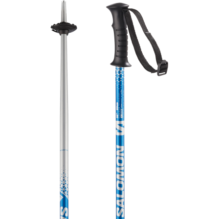 Salomon - Bastoncini da sci alpino Rental Anodized Junior