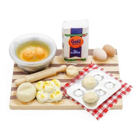 1/12 Skala Dukkehus Miniatyr Bakeutstyr Dukkehus Kjøkken Mat Tilbehør For Dekorasjon