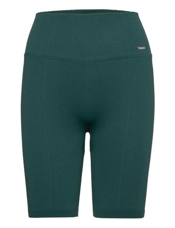 Pine Green Luxe Seamless Biker Shorts Running/training Tights Grønn AIM'N