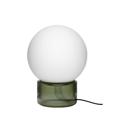Hübsch Bordlampe Glass Grønn