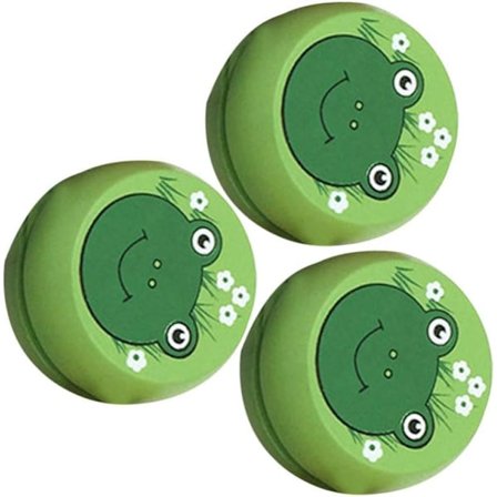 3 st Ladybug Trä Yoyo Leksaker Barn Pedagogiska Leksaker Trådkontroll Leksaker (Groda)