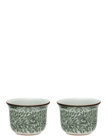Rörstrand Ostindia Floris Äggkopp Green 2-Pack - Green - 2-PACK