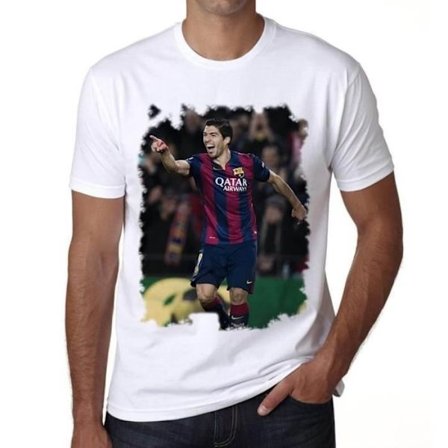 T-shirt herr Luis Suarez Vintage T-shirt