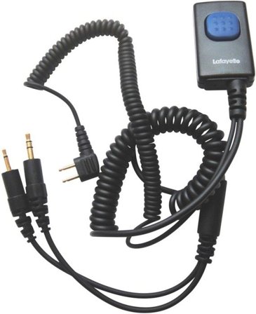 Lafayette 2427 Miniheadset Peltor 2,5 mm + 3,5 mm