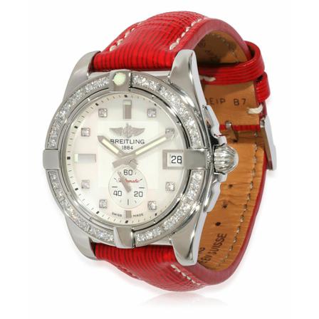 Breitling Pre-owned, Watches, Rød, Dame, Størrelse: ONE SIZE