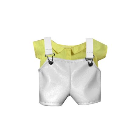 Set Hängslen Byxor VIT SET SET