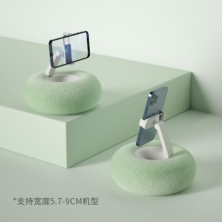 Pillow phone stand tablet rotating phone stand